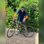 Iain McKie will cycle 1600 miles from London to Southwestern Spain