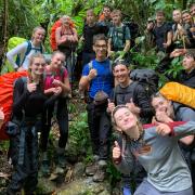 Christ the King students visit Borneo