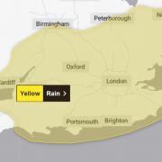 Weather warning for heavy rain issued