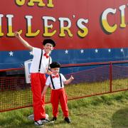 Freddy and Ollie at Jay Miller's Circus