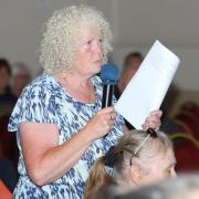 Lesley Murdy was one of the residents who showed concern about the proposal