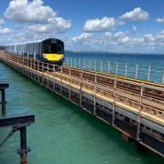 Trains will not be seen on Ryde Pier for several months.