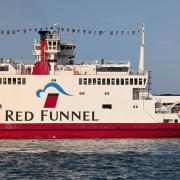 Red Funnel's Red Eagle vehicle ferry