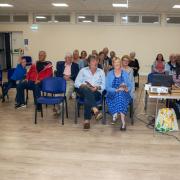 The audience at the Broadway Centre, Sandown.