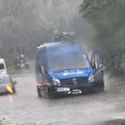 Heavy rain with flooding on Isle of Wight updates