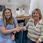 From left: Rosanna Sloan and  Lisa Gagliani MBE