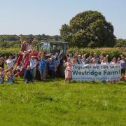 Save Westridge Farm group photo in 2021