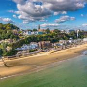 Shanklin beach.