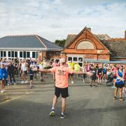 Nettlestone Primary School's RAT Running Race, photo from 2023