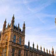 The Houses of Parliament.