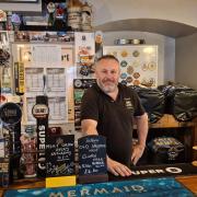 Landlord of Newport Ale House, Rod Kellaway