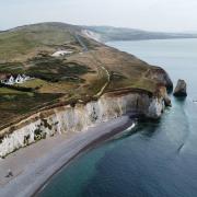 Freshwater Bay from above