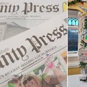 Last year's County Press tree