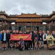 The trip, led by Joe Briscoe, took 30 students from Carisbrooke College, Medina College, and The Island VI Form across Vietnam