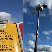 CCTV at road closure sites