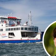 Wightlink boss Katy Taylor is visiting