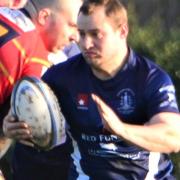 Lewis Jones scored a great try for Ventnor, but in defeat.