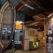 A Goatley boat in pride of place at the Overlord Museum in Normandy