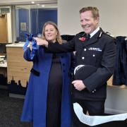 PCC Donna Jones and Chief Constable Scott Chilton opened Ryde Police Station in October