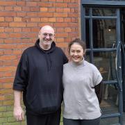 Martin Ball and Ja Mangkang, the couple behind Newport's new Thai restaurant