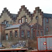 This is the former power station in 1972, looking a lot healthier than it does today.