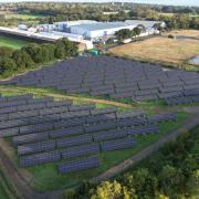 GKN's new solar farm.