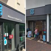 The Co-operative on High Street, Sandown, and Pier Street in Ventnor.