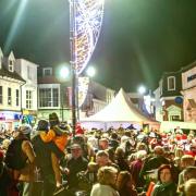 Day of Christmas in Newport town centre