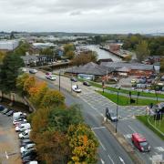 Newport Quay from above