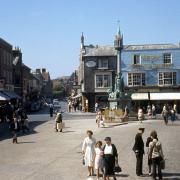 St James Square one glorious summer’s day in 1958. All is quiet and peaceful with a distinct lack of traffic.