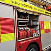 Firefighters were called to a smoke-logged building in Ryde.