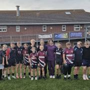 Vectis Youth Rugby Club’s under-13s team