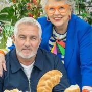 Bake Off stars Paul Hollywood and Prue Leith