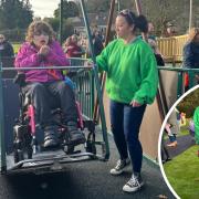 A new inclusive play park has opened in Godshill