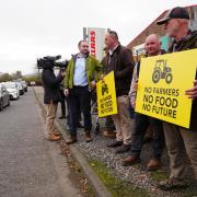 Farmers are set to protest against Government changes to inheritance tax (Owen Humphreys/PA)