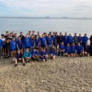 Rowers at the IWRF championships in Shanklin