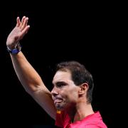 Rafael Nadal waves to the crowd (Manu Fernandez/AP)