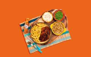 Nandos' Selection Hamper. Credit: MuscleFood