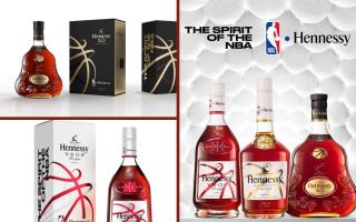 Hennessy x NBA limited collector's edition. Credit: The Bottle Club