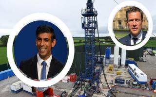 Fracking, which will be banned by Rishi Sunak.