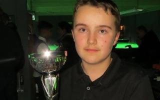 Snooker talent Noah Gartell, of Yarmouth.