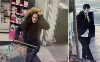 Two people sought by police