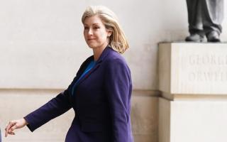 Former Leader of the House of Commons, Penny Mordaunt.