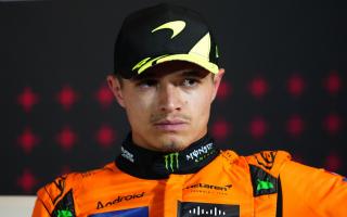 Lando Norris trails Max Verstappen by 62 points (David Davies/PA)