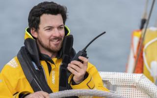 Clipper Round the World Race skipper Max Rivers, from the Isle of Wight