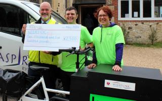 The financial backing from Wightlink enabled the purchase of a new e-cargo bike