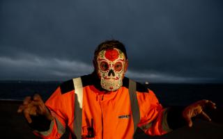 Halloween Fun at Hovertravel