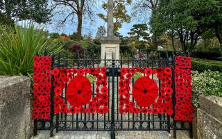 The Memorial Cenotaph in Shanklin Old Village