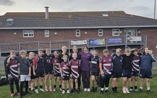 Vectis Youth Rugby Club’s under-13s team