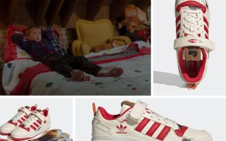 Get your very own Adidas sneakers as worn by Kevin McCallister in Home Alone. Picture: The Sole Supplier